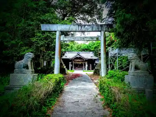 神明神社の鳥居