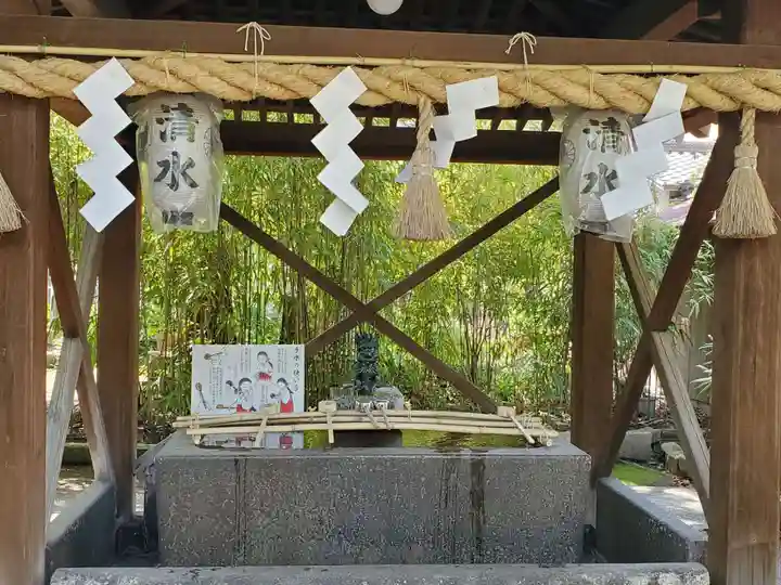 豊崎神社の手水舎