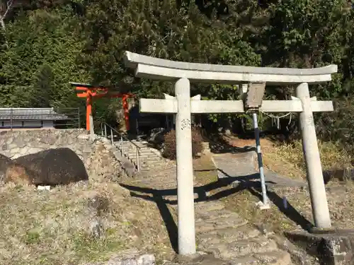 十八神社の鳥居