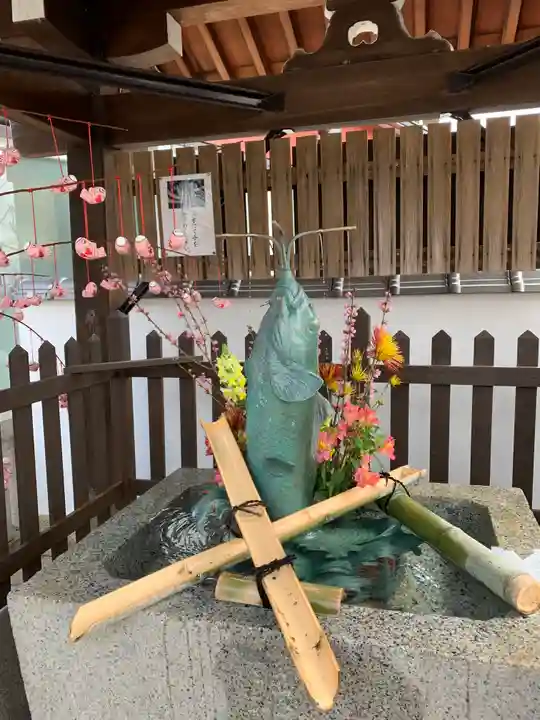 北野天満神社の手水舎