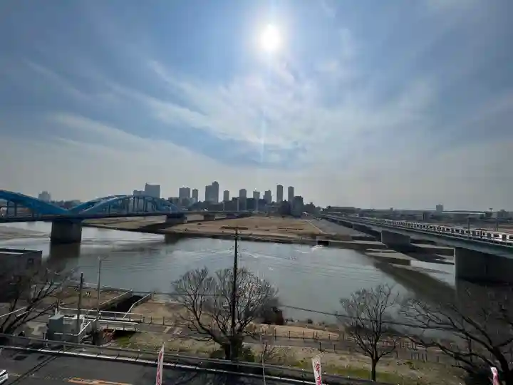 多摩川浅間神社の周辺