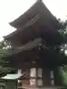 目の霊山 油山寺の塔