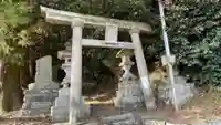 神明神社の鳥居