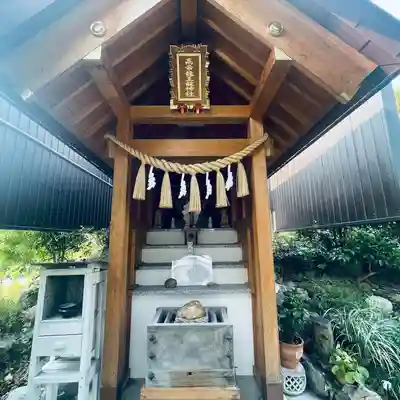 髙帝龍王龍神社（白山宮末社）の本殿・本堂