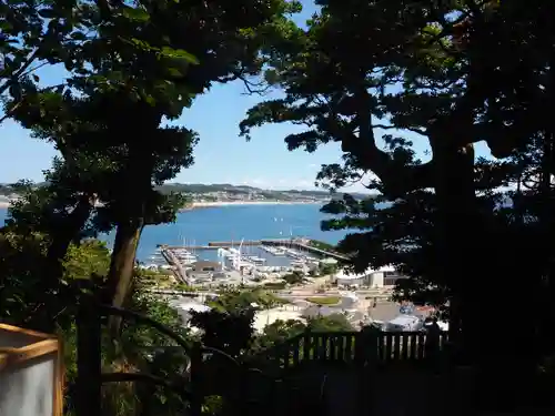 江島神社の景色