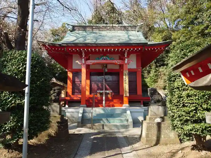 淡島社の本殿・本堂