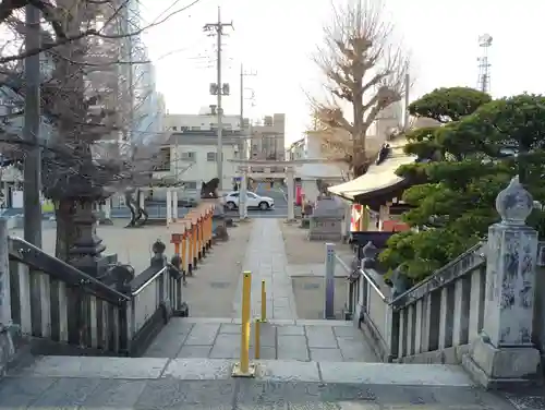 前橋八幡宮の景色