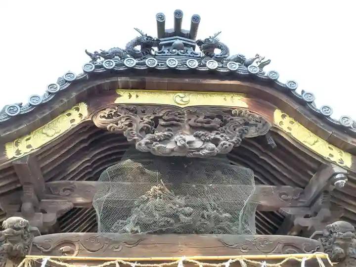 魚吹八幡神社の芸術