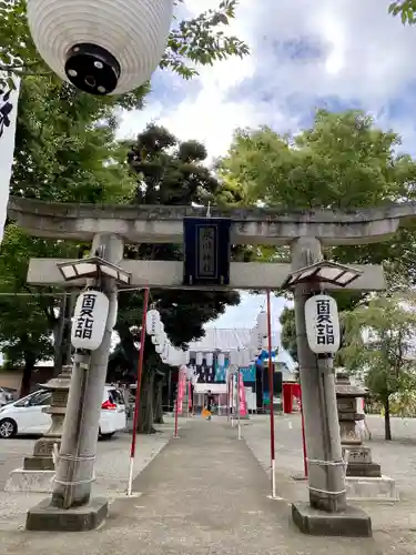 相模原氷川神社の鳥居