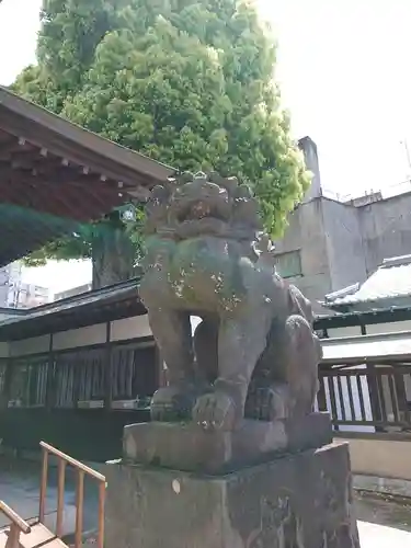 久留米宗社　日吉神社の狛犬