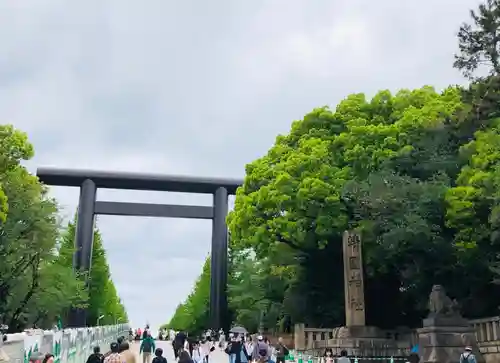 靖國神社の鳥居