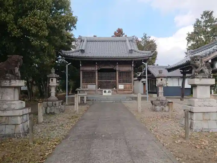 津島神社の本殿・本堂