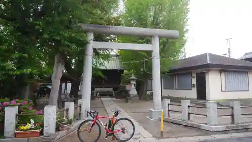 本塩豊受神社の鳥居