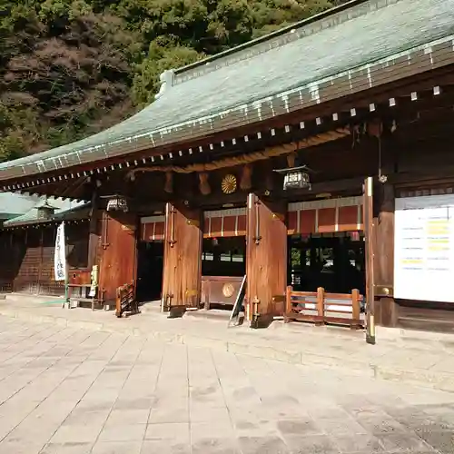 靜岡縣護國神社の本殿・本堂