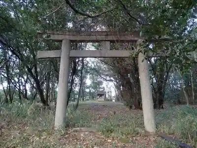 丸笠神社(伯太神社飛地境内社)の鳥居