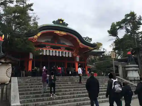 伏見稲荷大社の本殿・本堂