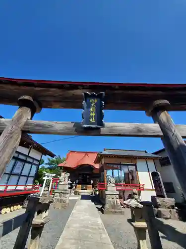 大鏑神社の鳥居