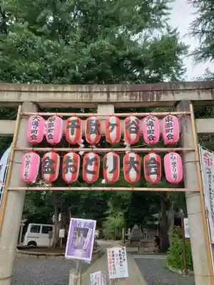 鳩森八幡神社のお祭り