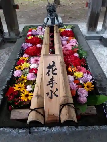 札幌護國神社の手水