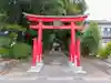 南外山八幡社の鳥居