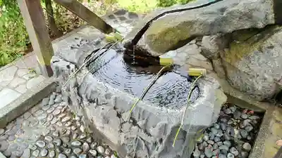 飛鳥坐神社の手水舎