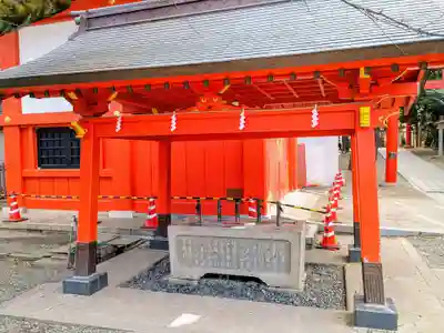 花園神社の手水舎