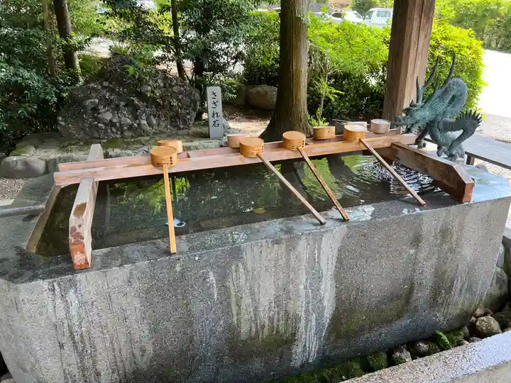 大縣神社の手水舎
