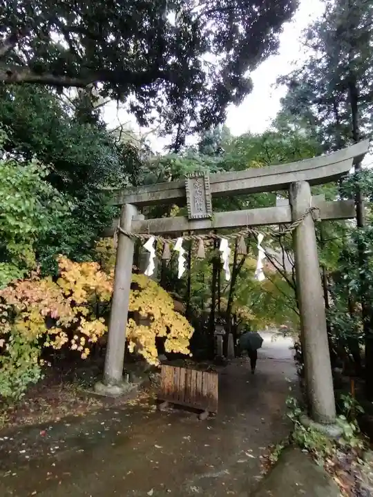 五所駒瀧神社の鳥居