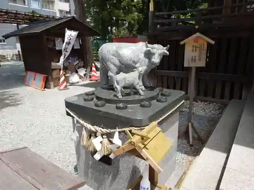 榴岡天満宮の狛犬