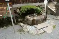 烏帽子形八幡神社の手水舎
