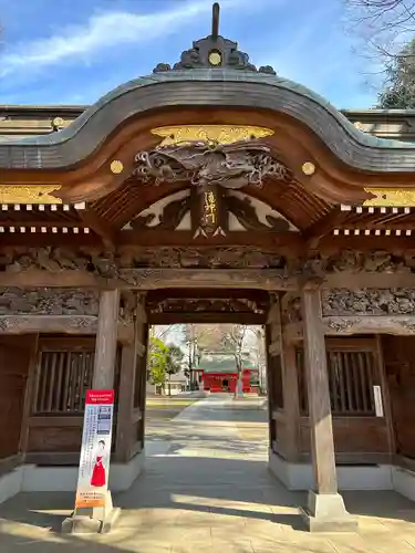 小野神社の山門・神門