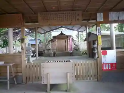 西外城田神社の本殿・本堂