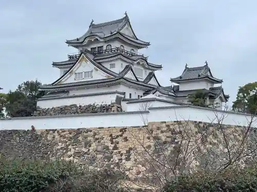 岸城神社の周辺
