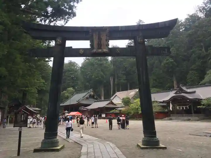 日光二荒山神社の鳥居