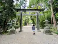 大和神社の鳥居