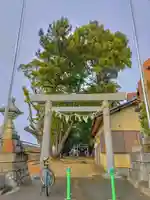 熱田社(宝神町会所裏)の鳥居