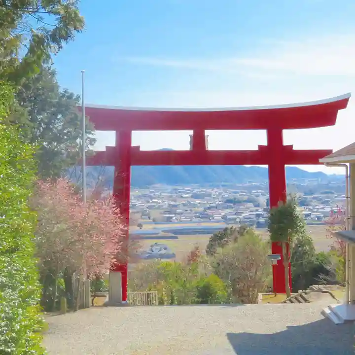 甲八幡神社の鳥居