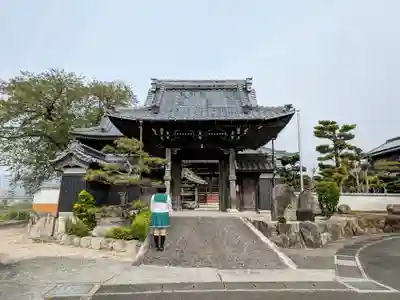 長伝寺の山門・神門