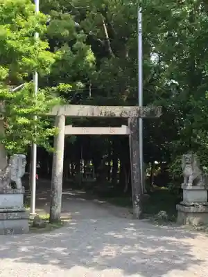 竹神社の鳥居