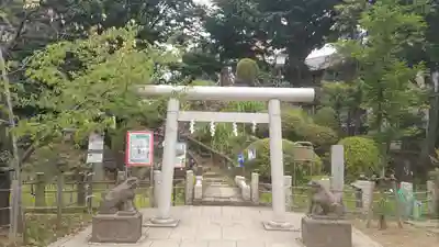鳩森八幡神社の末社・摂社