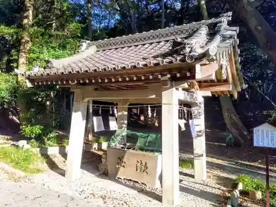 山之神社（北尾山之神社）の手水舎