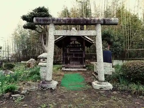 龍田神社の鳥居