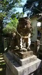 戸馳神社の狛犬