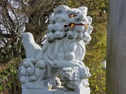 粟嶋神社の狛犬