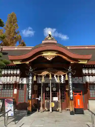 阿部野神社の本殿・本堂