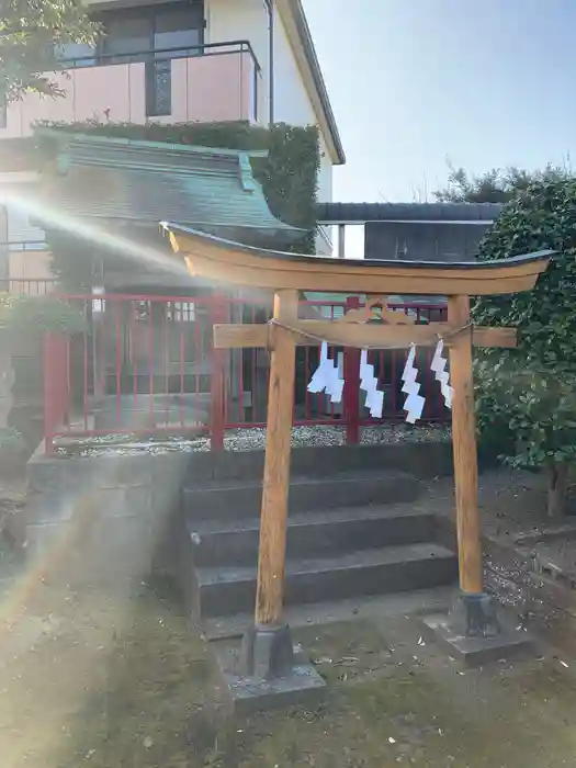 杉山神社の鳥居