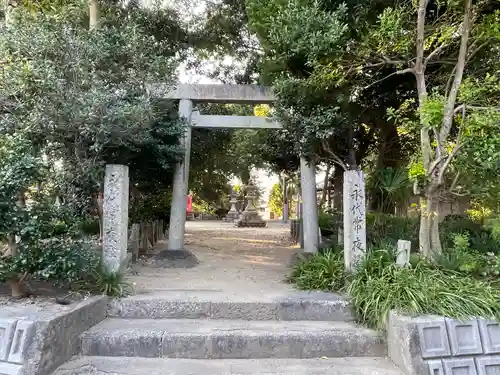 御薗神社の鳥居