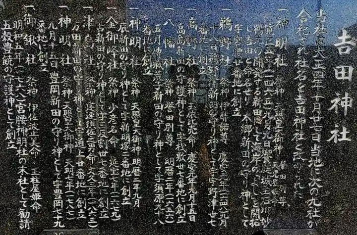 吉田神社の歴史