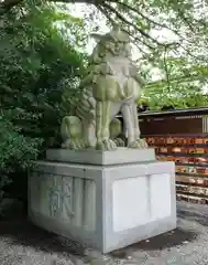 寒川神社の狛犬