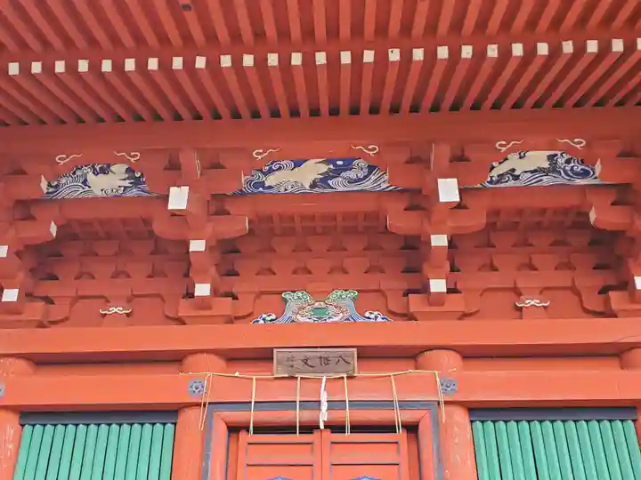 柏原八幡宮の芸術